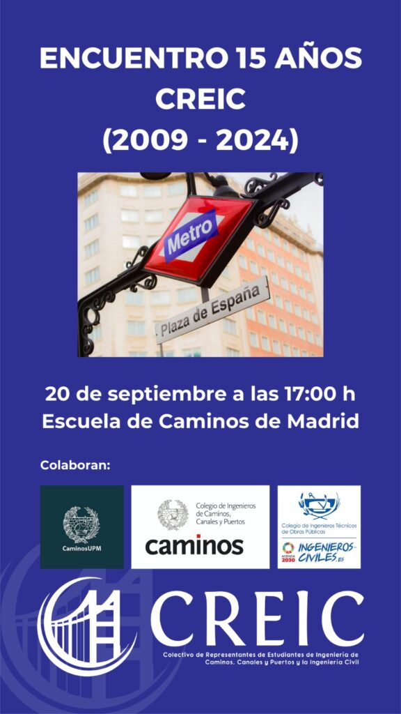 Cartel vertical azul